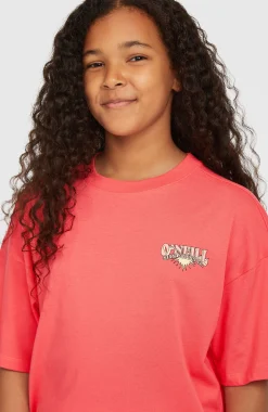 EnfantsT-shirt Back Print| Rose