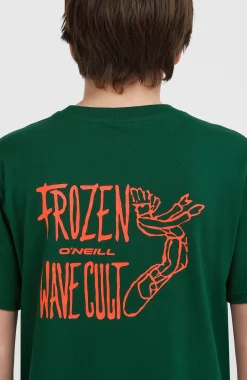 EnfantsT-shirt Back-Print| Vert