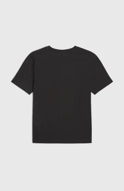 EnfantsT-shirt Chest Pocket| Noire