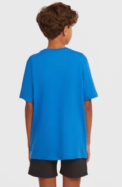 EnfantsT-shirt Chest Pocket| Bleu