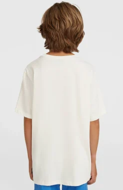 EnfantsT-shirt Chest Pocket| Blanc