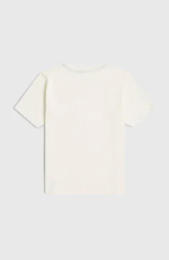 EnfantsT-shirt Chest Pocket| Blanc