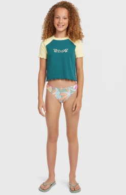 EnfantsT-shirt côtelé O'Neill Colour-Block| Vert Mix