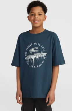 EnfantsT-shirt Graphic| Bleu