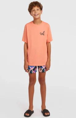 EnfantsT-shirt O'Neill Chest-Print| Orange