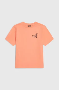 EnfantsT-shirt O'Neill Chest-Print| Orange