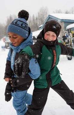 EnfantsVeste de ski et snowboard FWC'Play| Noir Mix