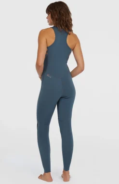 FemmesBahia 1.5mm Front Zip Sleeveless Full Wetsuit| Bleu