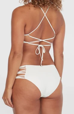 FemmesBas de bikini avec bandes Boulders| Blanc