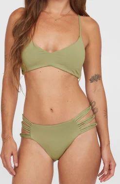 FemmesBas de bikini avec bandes Boulders| Vert
