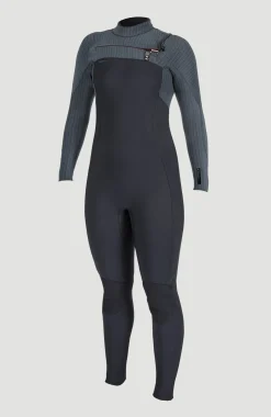 FemmesBlueprint 4/3mm Chest Zip Full Wetsuit| Noire