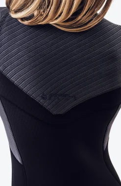 FemmesBlueprint 5/4mm Chest Zip Full Wetsuit| Noire