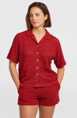 FemmesChemise crochet O'Riginals| Rouge