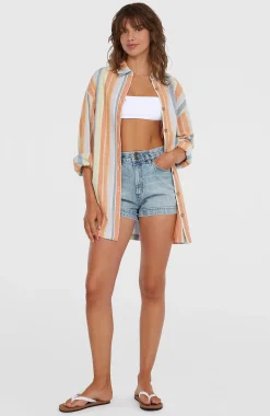 FemmesChemise longue Beach Vintage| Jaune