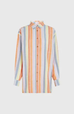 FemmesChemise longue Beach Vintage| Jaune