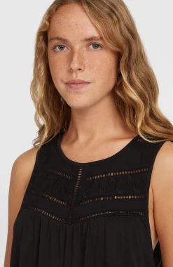 FemmesDébardeur à broderie Essentials Tokeena| Noire
