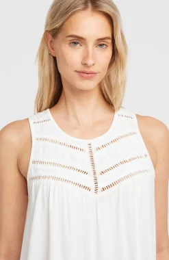 FemmesDébardeur à broderie Essentials Tokeena| Blanc