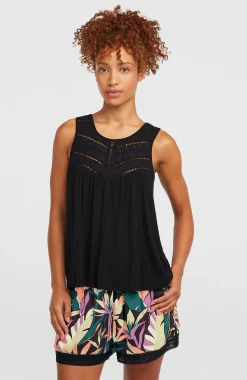 FemmesDébardeur à broderie Essentials Tokeena| Noire