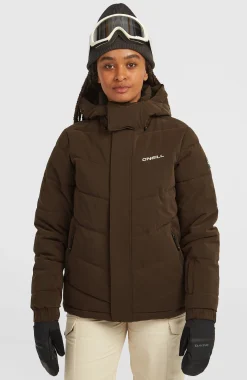 FemmesDoudoune de ski FWC'Cruz Hybrid| Brun