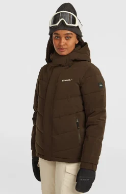 FemmesDoudoune de ski FWC'Cruz Hybrid| Brun