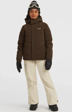 FemmesDoudoune de ski FWC'Cruz Hybrid| Brun