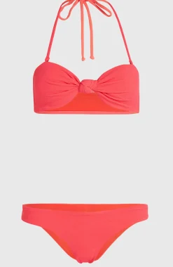 FemmesEnsemble de bikinis Knot Bandeau Matira| Rose