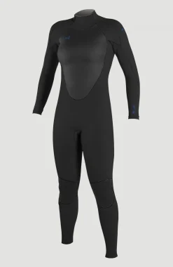 FemmesEpic 3/2 Back Zip Full Wetsuit| Noire