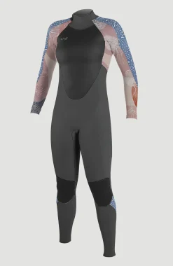 FemmesEpic 4/3mm Back Zip Full Wetsuit| Gris