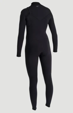FemmesEpic 4/3mm Chest Zip Full Wetsuit| Noire