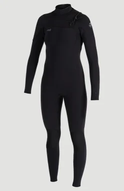 FemmesEpic 5/4mm Chest Zip Full Wetsuit| Noire