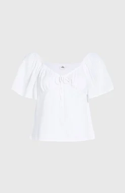 FemmesHaut en tissu Huges| Blanc