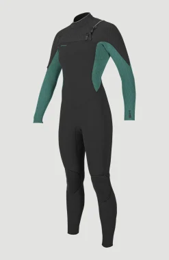 FemmesHyperfreak Plus 4/3mm Chest Zip Full Wetsuit| Vert