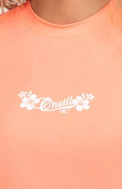 FemmesLycra à manches courtes O'Neill| Orange