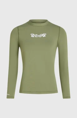 FemmesLycra à manches longues O'Neill| Vert