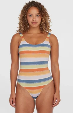 FemmesMaillot une pièce Beach Vintage| Jaune