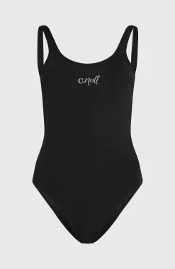 FemmesMaillot une pièce Essentials Script| Noire