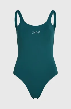 FemmesMaillot une pièce Essentials Script| Vert