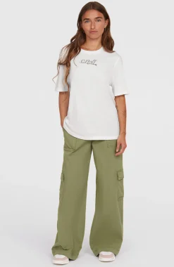 FemmesPantalon cargo Brexton| Vert