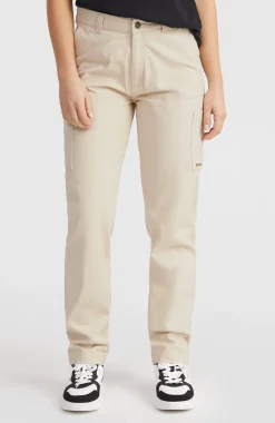 FemmesPantalon cargo Essentials| Beige