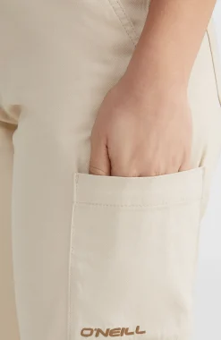FemmesPantalon cargo Essentials| Beige