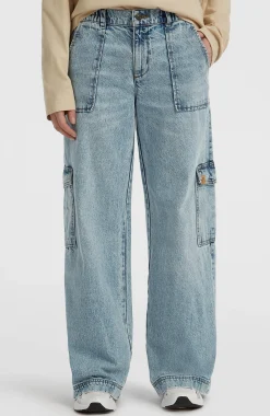 FemmesPantalon cargo O'Riginals en jean| Bleu