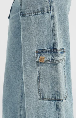 FemmesPantalon cargo O'Riginals en jean| Bleu