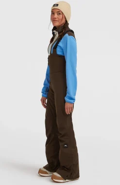FemmesPantalon de ski à bretelles Softshell FWC'Cruz| Brun