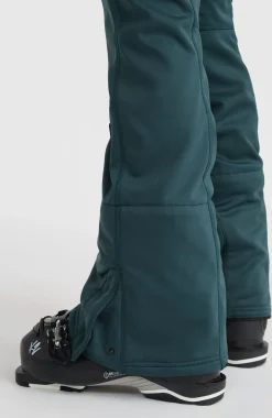 FemmesPantalon de ski Blessed Softshell Hybrid Skinny| Bleu