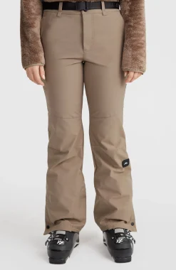 FemmesPantalon de ski Star Slim| Brun