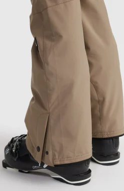 FemmesPantalon de ski Star Slim| Brun