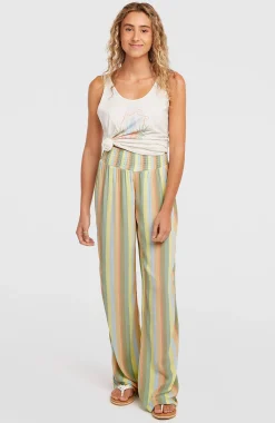 FemmesPantalon Johnny Smocked Waist| Jaune