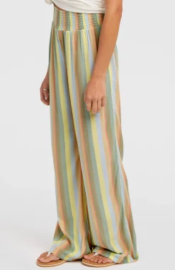 FemmesPantalon Johnny Smocked Waist| Jaune