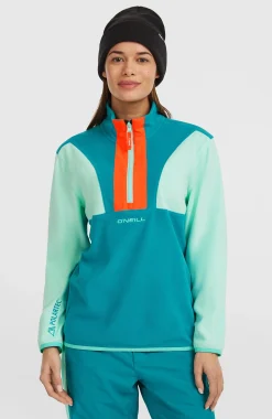 FemmesPolaire à col demi-zip FWC'Cruz Triple Polartec®| Vert Mix
