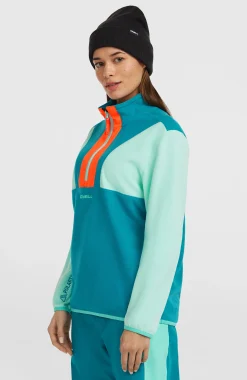 FemmesPolaire à col demi-zip FWC'Cruz Triple Polartec®| Vert Mix